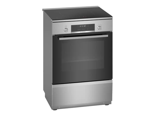 Bosch Series 6 Vapaasti seisova liesi induktiolla - ruostumatonta terästä