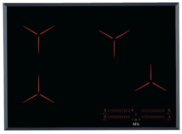 AEG Pure IPE74541FB - Induktionshäll - 4 kokplattor - Fördjupning - bredd: 68 cm - djup: 49 cm - med vinklad ram - svart