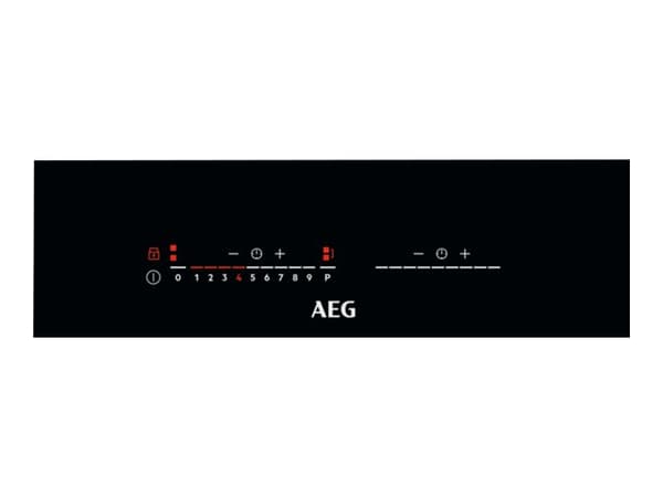 AEG IKE42640KB - Induktionshäll - 2 kokplattor - Fördjupning - bredd: 34 cm - djup: 49 cm - svart