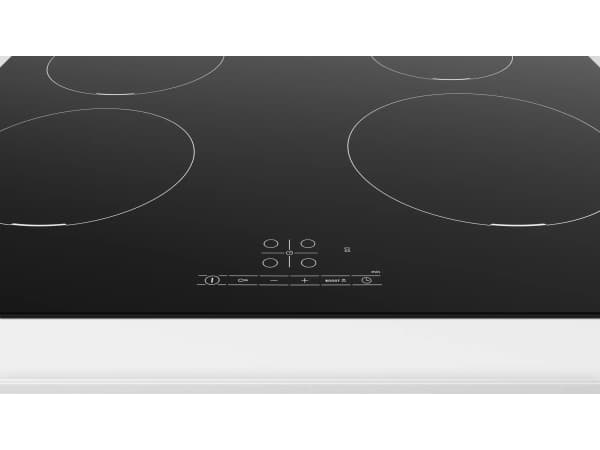 Bosch Serie | 4 PUE611BB5E - Induksjonskomfyrtopp - 4 plater - Nisje - bredde: 56 cm - dybde: 49 cm - uten ramme - svart