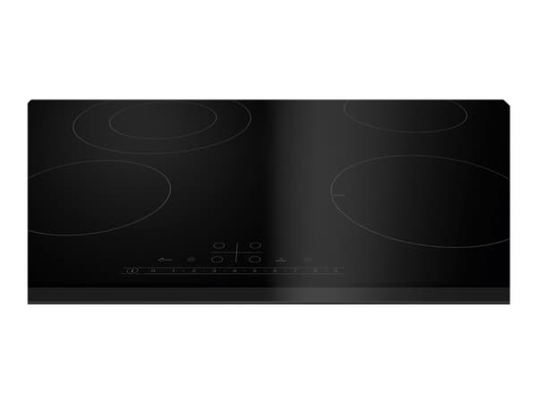 Bosch Serie | 6 PKF631FP3E - Keramisk komfyrtopp - 4 plater - Nisje - bredde: 56 cm - dybde: 49 cm fasettert front - svart