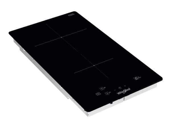 Whirlpool WS Q0530 NE, Musta, Kiinteä, 28 cm, Keittoalueinduktioliesi, Keraaminen lasi, 2 alue(tta)