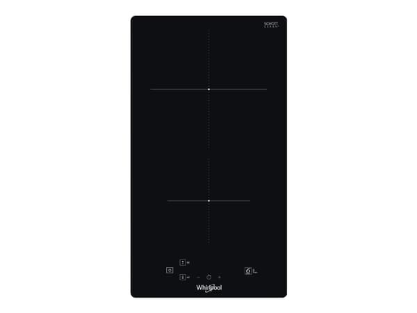 Whirlpool WS Q0530 NE, Musta, Kiinteä, 28 cm, Keittoalueinduktioliesi, Keraaminen lasi, 2 alue(tta)