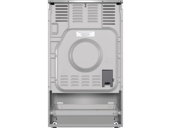 Gorenje Advanced GECS5C70XA - Komfyr - med dampfunksjon - frittstående - bredde: 50 cm - dybde: 59.4 cm - høyde: 85 cm - med selvrens - rustfritt stå