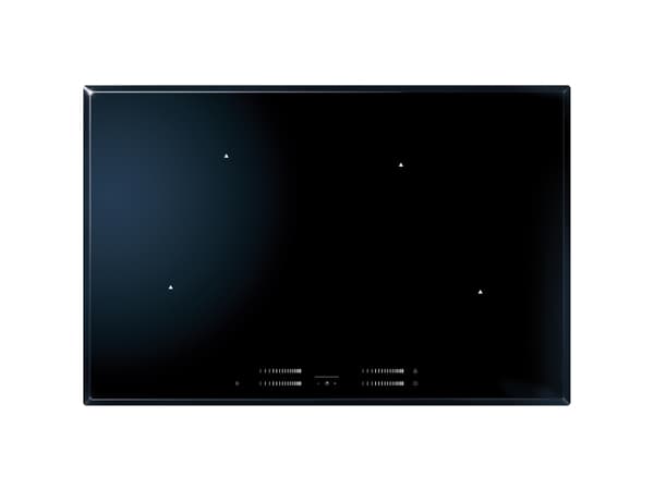 Scandomestic IKF 285 Premium Collection - Induksjonstopp - 4 soner - bredde: 74,4 cm - dybde: 49,4 cm - med fasettert ramme - 7000W