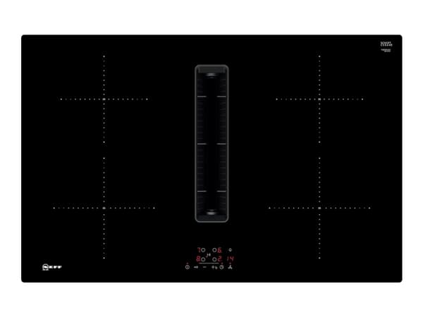 Neff N 50 T48CB1AX2 - Induksjonskomfyrtopp - 4 plater - Nisje - bredde: 75 cm - dybde: 49 cm - Klasse B - uten ramme - svart med fallvinduttrekk (utt