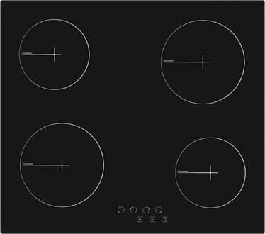 Płyta grzewcza Simfer Simfer | Hob | H6.040.DECSP | Vitroceramic | Number of burners/cooking zones 4 | Touch | Black