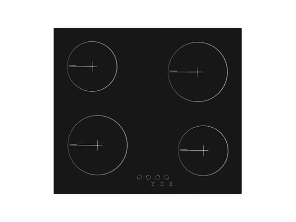 Płyta grzewcza Simfer Simfer | Hob | H6.040.DECSP | Vitroceramic | Number of burners/cooking zones 4 | Touch | Black