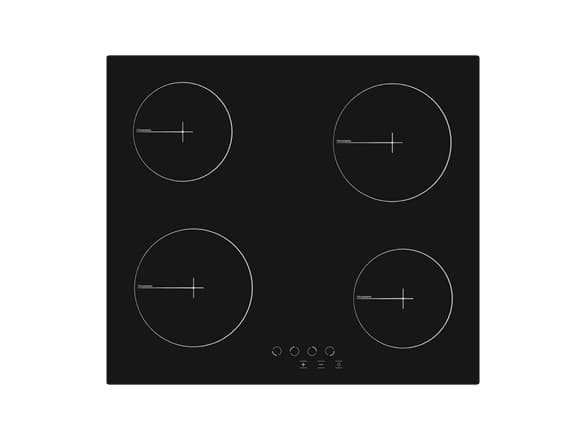 Płyta grzewcza Simfer Simfer | Hob | H6.040.DECSP | Vitroceramic | Number of burners/cooking zones 4 | Touch | Black
