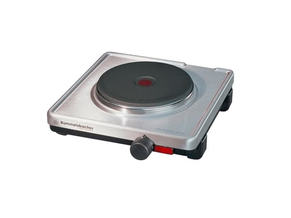 Rommelsbacher AK 1599/E - Elektrisk varmeplate - 1.5 kW - rustfritt stål