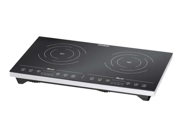 Rommelsbacher CT 3410/IN - Induksjonsvarmeplate - 3.4 kW - svart / sølv Sort, Hvit