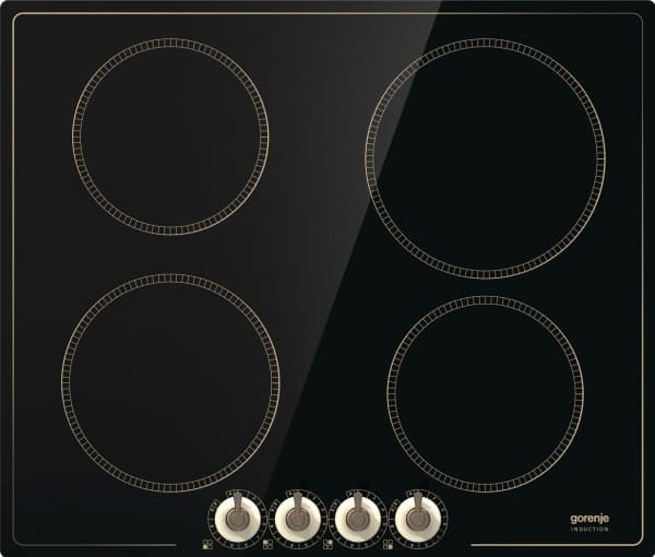 Gorenje IK640CLI, Sort, Innebygget, 60 cm, Sonebasert induksjon, 4 zone ...