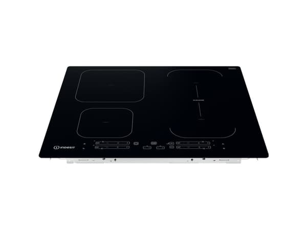 Indesit IB 65B60 NE - Induksjonskomfyrtopp - 4 plater - Nisje - bredde: 56 cm - dybde: 48 cm - svart