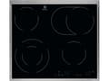 Miniatyrbilde 3 av 3: Electrolux EHF6346XOK, Sort, Innebygget, Keramisk, Glass-keramikk, 4 zone(s), 4 zone(s)