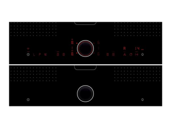 Neff N 90 T58PL6EX2 - Induksjonskomfyrtopp - 4 plater - Nisje - bredde: 79.6 cm - dybde: 51.6 cm - Klasse B - uten ramme - svart med fallvinduttrekk