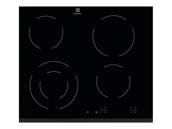 Electrolux HOC620F Keramisk platetopp Sort
