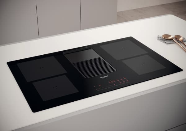 Whirlpool WVH 92 K F KIT/1, Sort, Innebygget, 83 cm, Sonebasert induksjon, Glass-keramikk, 4 zone(s)