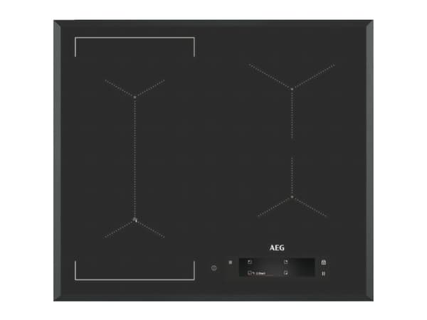 AEG IAE64843FB, Grå, Inbyggd, Induktionshäll med zon, Glas, 4 zone(s), 4 zone(s)