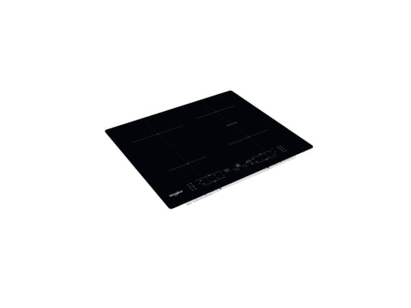 Whirlpool WB B3960 BF - Induksjonskomfyrtopp - 4 plater - Nisje - bredde: 56 cm - dybde: 48 cm - svart