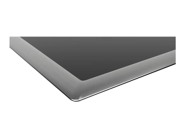 Siemens iQ300 ET645HN17E - Keramisk komfyrtopp - 4 plater - Nisje - bredde: 56 cm - dybde: 49 cm - med pynt av rustfritt stål - svart/rustfritt stål