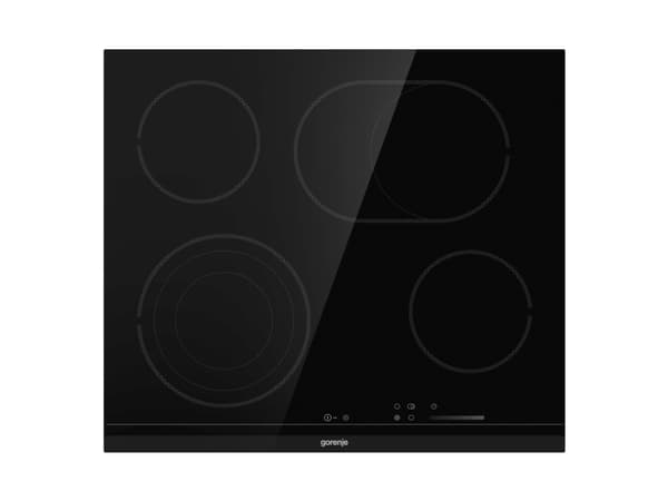 Gorenje ECS646BCSC, Sort, Innebygget, Keramisk, Glass-keramikk, 4 zone(s), 4 zone(s) Sort