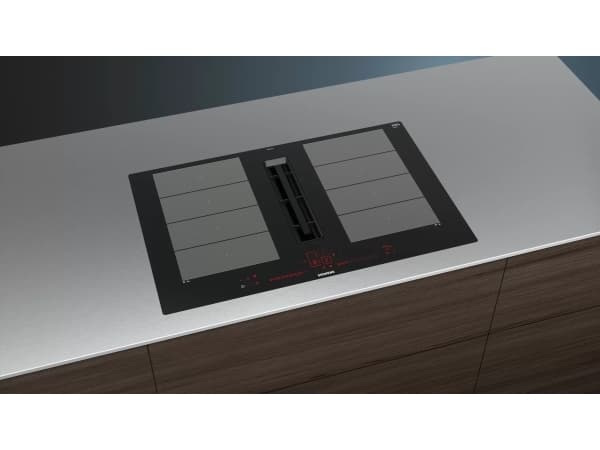 Siemens iQ700 EX801LX67E, Sort, Innebygget, 79 cm, Sonebasert induksjon, 4 zone(s), 4 zone(s)