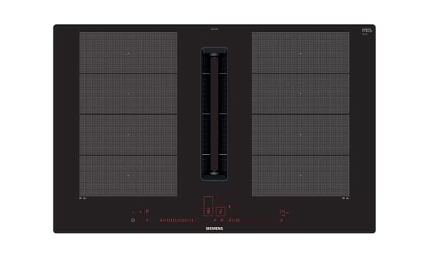 Siemens iQ700 EX801LX67E, Sort, Innebygget, 79 cm, Sonebasert induksjon, 4 zone(s), 4 zone(s) Sort