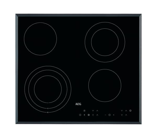 AEG HK634030FB, Musta, Kiinteä, Keraaminen, Keraaminen, 4 alue(tta), 4 alue(tta)