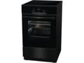 Pikkukuva 3 / 5: Gorenje Advanced GEIT5C60BPG - Liesi - vapaasti seisova - leveys: 50 cm - syvyys: 59,4 cm - korkeus: 85 cm - itsepuhdistuva - musta