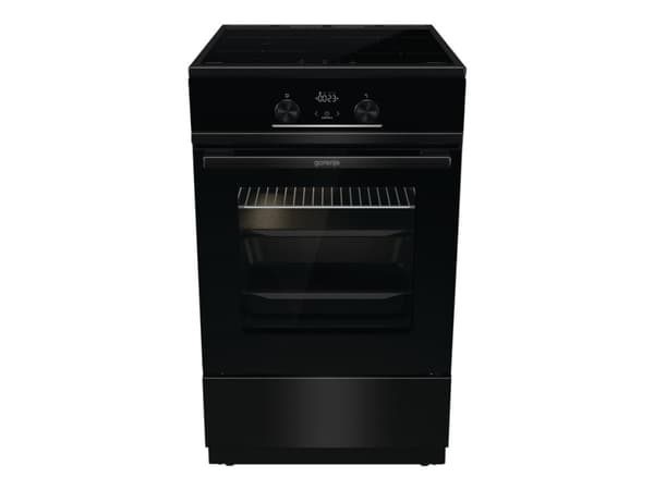 Gorenje Advanced GEIT5C60BPG - Spis - fristående - bredd: 50 cm - djup: 59.4 cm - höjd: 85 cm - med självrengöring - svart