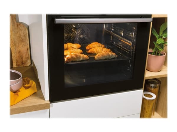 Gorenje Essential Black Steam Pyro Set - BPSX6737E06BG+IT43X - oven med komfyrtopp - med dampfunksjon - innebygd - med selvrens