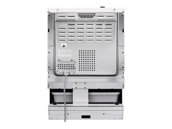 Electrolux SurroundCook 600 LKI66440NX - Komfyr - med dampfunksjon - frittstående - bredde: 59.6 cm - dybde: 60 cm - høyde: 85 cm - med selvrens - ru