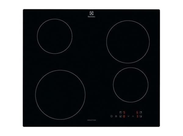 Electrolux Serie 300 LIB60420CK, Sort, Innebygget, 59 cm, Sonebasert induksjon, Glass-keramikk, 4 zone(s)