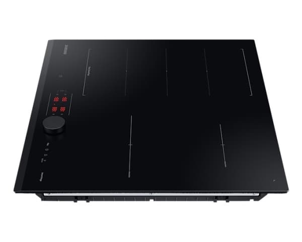 Samsung NZ64B6058GK, Sort, Innebygget, 59 cm, Sonebasert induksjon, Glass, 4 zone(s)