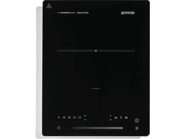 Gorenje ICY2000SP - Induksjonskomfyrtopp - 1 plater - bredde: 28 cm - dybde: 36 cm - svart