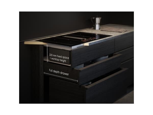 AEG CCE84779CB, Svart, Inbyggd, 83 cm, Induktionshäll med zon, 4 zone(s), 4 zone(s)