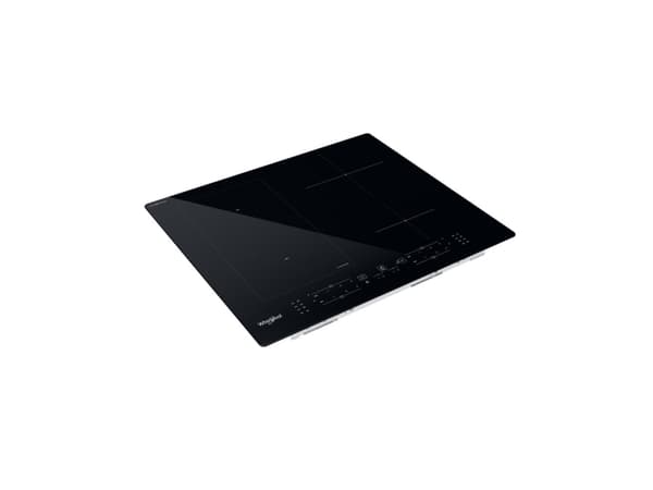 Whirlpool WL B4060 CPNE, Sort, Innebygget, 59 cm, Sonebasert induksjon, Glass-keramikk, 4 zone(s)