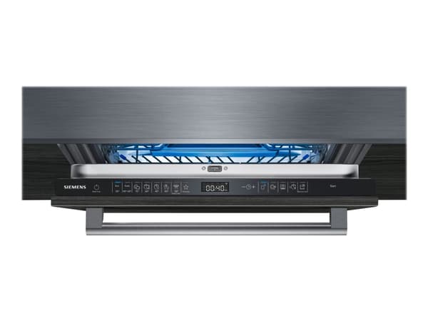 Siemens iQ500 SN75ZX49CE - Oppvaskmaskin - innebygd - Wi-Fi - Nisje - bredde: 60 cm - dybde: 55 cm - høyde: 81.5 cm - svart