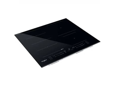 Whirlpool WF S5060 CPBF, Musta, Kiinteä, 59 cm, Keraaminen, Keraaminen, 4 alue(tta)