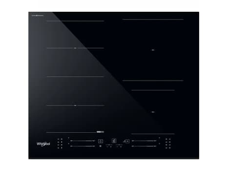 Whirlpool WF S5060 CPBF, Sort, Innebygget, 59 cm, Keramisk, Keramisk, 4 zone(s) Sort