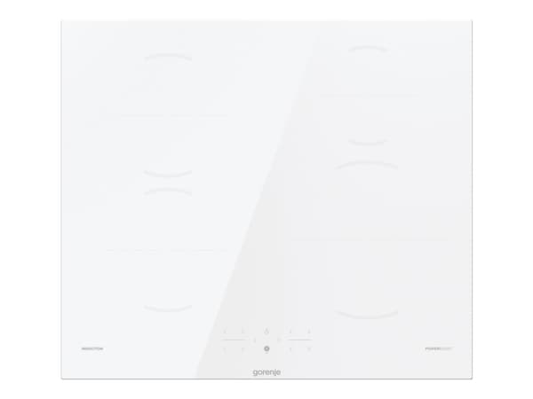 Gorenje G400 GI6401WSC - Induksjonskomfyrtopp - 4 plater - Nisje - bredde: 56 cm - dybde: 49 cm - uten ramme - hvit Hvit