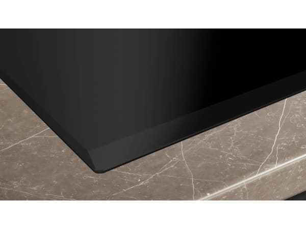 Siemens iQ700 EX651HXC1E - Induksjonskomfyrtopp - 4 plater - Nisje - bredde: 56 cm - dybde: 49 cm - fasett - svart