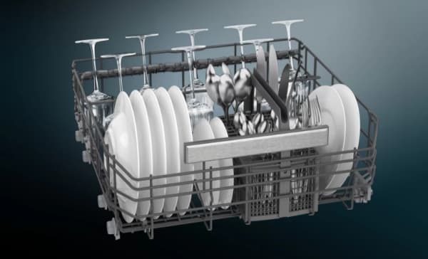 Siemens iQ700 SN57YS01BD, Halvveis innebygget, Full størrelse (60 cm), Rustfritt stål, Berøringskontroll, 1,75 m, 1,65 m