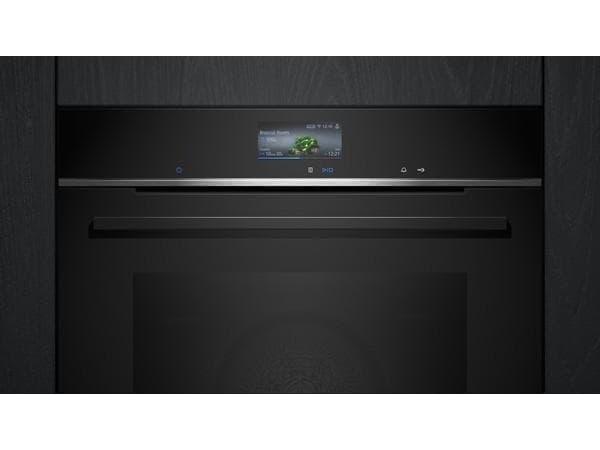 Siemens iQ700 HB776G3B1, Medium, Elektrisk ovn, 71 l, 71 l, 30 - 300 °C, Hydrolytisk + pyrolytisk