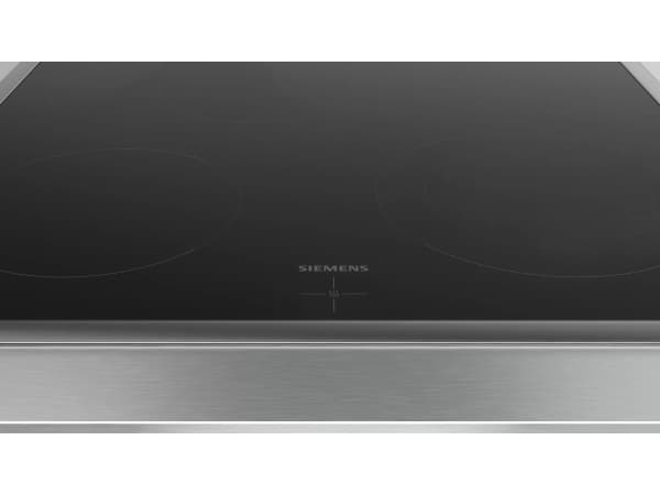 Siemens iQ300 EA64RGNA1E, Svart, Inbyggd, 60 cm, Keramik, Glas, 4 zon(er)