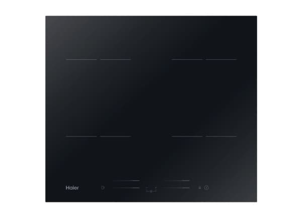 Haier HAISJ64MC, Sort, Innebygget, 59 cm, Sonebasert induksjon, Glass-keramikk, 4 zone(s) Sort