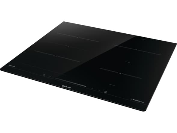 Gorenje ISC645BSC, Sort, Innebygget, 59 cm, Sonebasert induksjon, Glass, 4 zone(s)