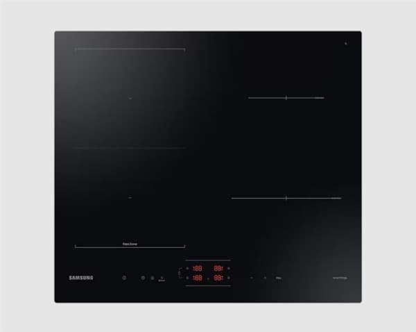 Samsung NZ8500BM, Svart, Inbyggd, Induktionshäll med zon, Glass-keramisk, 4 zone(s), 4 zone(s)