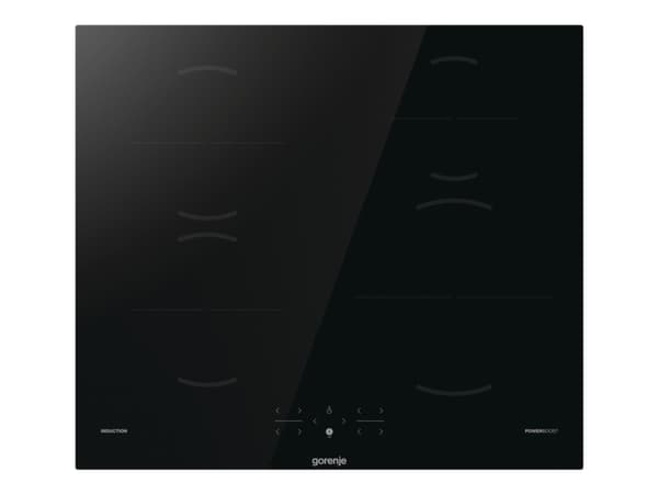 Gorenje G400 GI6401BSC - Induksjonskomfyrtopp - 4 plater - Nisje - bredde: 56 cm - dybde: 49 cm - uten ramme - svart Sort