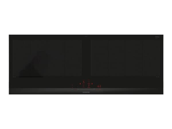 Siemens iQ700 EX275HXC1E - Induksjonskomfyrtopp - 4 plater - Nisje - bredde: 88 cm - dybde: 33 cm - stålramme - svart